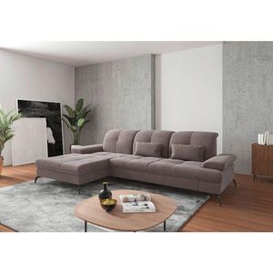 Sit & More ROHOVÁ SEDAČKA, textil, taupe vyobraziť
