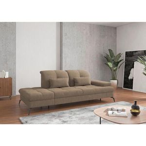 Sit & More LEŇOŠKA, textil, svetlohnedá vyobraziť
