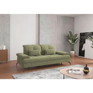 Sit & More TROJMIESTNA POHOVKA, textil, svetlozelená vyobraziť