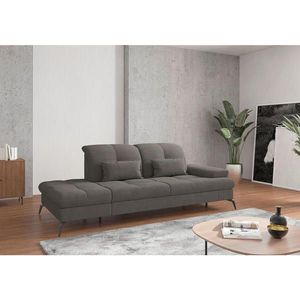 Sit & More LEŇOŠKA, textil, grafitová vyobraziť