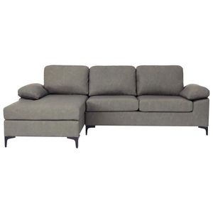 MID.YOU ROHOVÁ SEDAČKA, textil, sivá vyobraziť