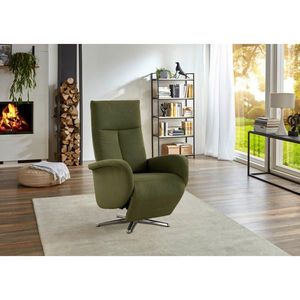 Sit & More RELAXAČNÉ KRESLO, textil, olivovozelená vyobraziť