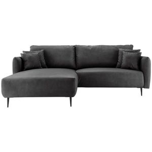 Livetastic ROHOVÁ SEDAČKA, textil, čierna vyobraziť