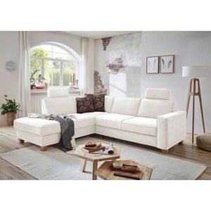 Sit & More ROHOVÁ SEDAČKA, textil, krémová vyobraziť