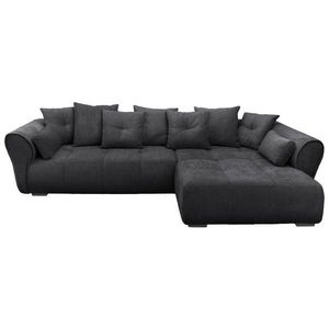 MID.YOU ROHOVÁ SEDAČKA, textil, čierna vyobraziť