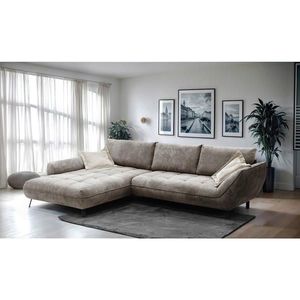Livetastic ROHOVÁ SEDAČKA, textil, svetlohnedá vyobraziť