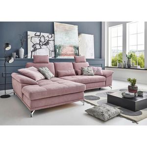 Sit & More ROHOVÁ SEDAČKA, textil, orgovánová vyobraziť