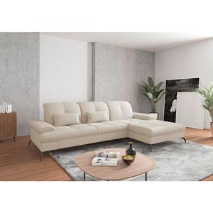 Sit & More ROHOVÁ SEDAČKA, textil, krémová vyobraziť