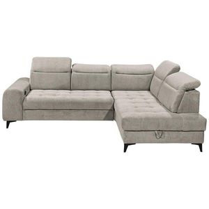 MID.YOU ROHOVÁ SEDAČKA, textil, sivá vyobraziť