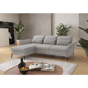 Sit & More ROHOVÁ SEDAČKA, textil, strieborná vyobraziť