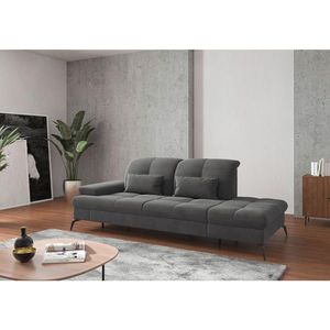 Sit & More LEŇOŠKA, textil, sivá vyobraziť