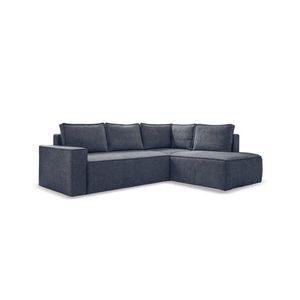 MID.YOU ROHOVÁ SEDAČKA, textil, tmavomodrá vyobraziť