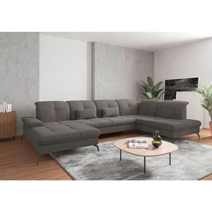 Sit & More SEDACIA SÚPRAVA, textil, grafitová vyobraziť