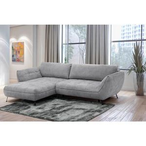 Livetastic ROHOVÁ SEDAČKA, textil, sivá vyobraziť