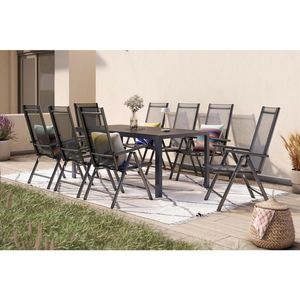 Ambia Garden ZOSTAVA ZÁHRADNÉHO NÁBYTKU, kov, plast, textil vyobraziť