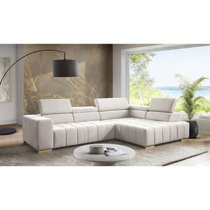 Livetastic ROHOVÁ SEDAČKA, textil, krémová vyobraziť