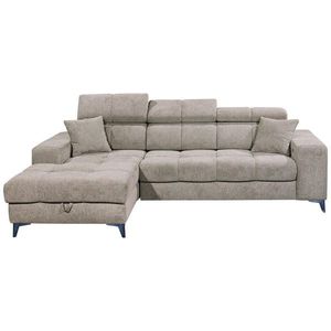 MID.YOU ROHOVÁ SEDAČKA, textil, sivohnedá vyobraziť