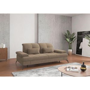 Sit & More 2, 5-MIESTNA POHOVKA, textil, svetlohnedá vyobraziť