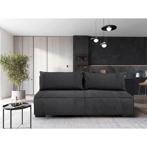 MID.YOU ROZKLADACIA POHOVKA, textil, tmavosivá vyobraziť