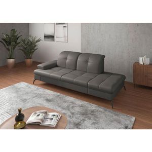 Sit & More LEŇOŠKA, koža, textil, mokka vyobraziť