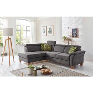 Sit & More ROHOVÁ SEDAČKA, textil, antracitová vyobraziť