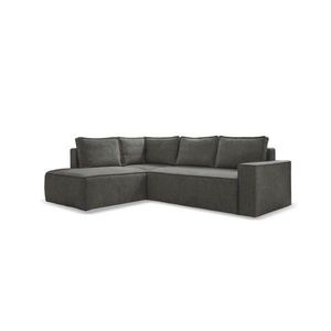 MID.YOU ROHOVÁ SEDAČKA, textil, tmavosivá vyobraziť