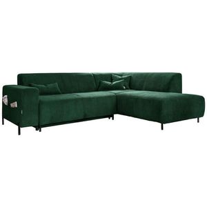 MID.YOU ROHOVÁ SEDAČKA, textil, tmavozelená vyobraziť