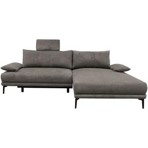 MID.YOU ROHOVÁ SEDAČKA, textil, sivohnedá vyobraziť