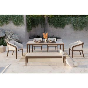 Ambia Garden ZOSTAVA ZÁHRADNÉHO NÁBYTKU, kov, textil vyobraziť