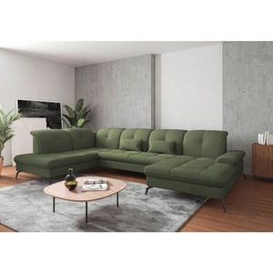 Sit & More SEDACIA SÚPRAVA, textil, olivovozelená vyobraziť