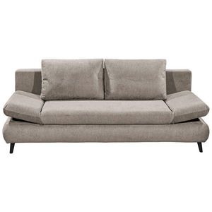 MID.YOU ROZKLADACIA POHOVKA, textil, kompozitné drevo, taupe vyobraziť