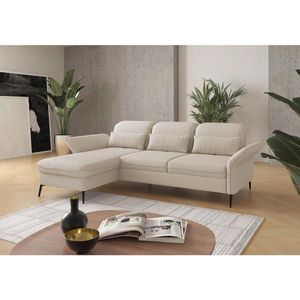 Sit & More ROHOVÁ SEDAČKA, textil, krémová vyobraziť