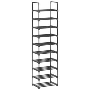 Boxxx REGÁL NA TOPÁNKY, čierna, 45/174/30 cm vyobraziť