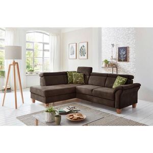 Sit & More ROHOVÁ SEDAČKA, textil, mokka vyobraziť