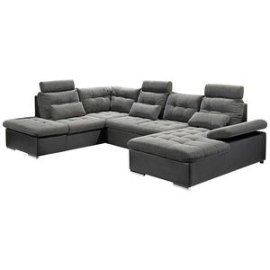 MID.YOU SEDACIA SÚPRAVA, textil, čierna - čierna vyobraziť