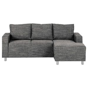 MID.YOU ROHOVÁ SEDAČKA, textil, tmavosivá vyobraziť