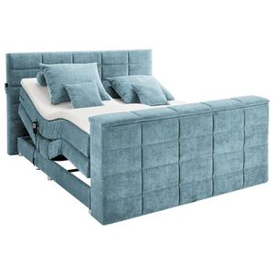 Carryhome BOXSPRINGOVÁ POSTEĽ, 180/200 cm, modrá vyobraziť