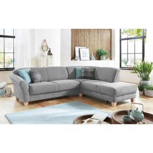 Sit & More ROHOVÁ SEDAČKA, textil, strieborná vyobraziť