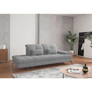 Sit & More LEŇOŠKA, textil, sivá vyobraziť