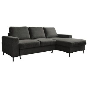 MID.YOU ROHOVÁ SEDAČKA, textil, sivá vyobraziť