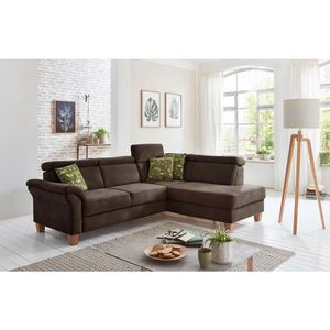 Sit & More ROHOVÁ SEDAČKA, textil, mokka vyobraziť
