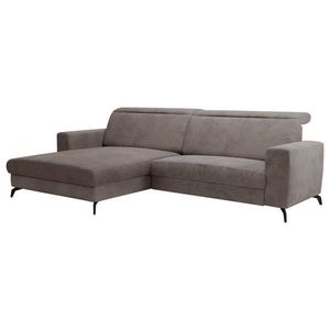 Sit & More ROHOVÁ SEDAČKA, textil, taupe vyobraziť