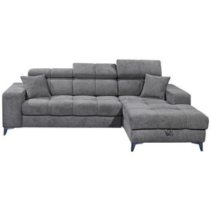 MID.YOU ROHOVÁ SEDAČKA, textil, antracitová vyobraziť