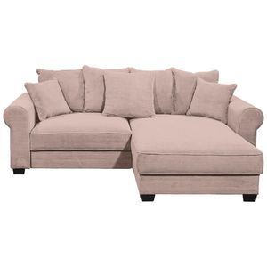 MID.YOU ROHOVÁ SEDAČKA, textil, ružová vyobraziť
