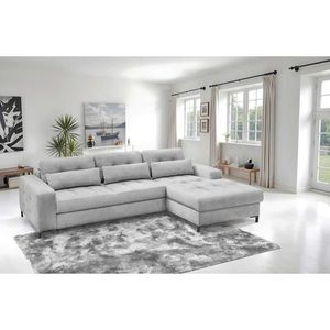 Livetastic ROHOVÁ SEDAČKA, textil, svetlosivá vyobraziť