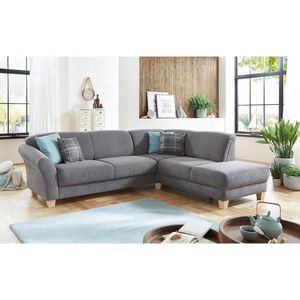 Sit & More ROHOVÁ SEDAČKA, textil, sivá vyobraziť