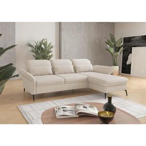 Sit & More ROHOVÁ SEDAČKA, textil, krémová vyobraziť