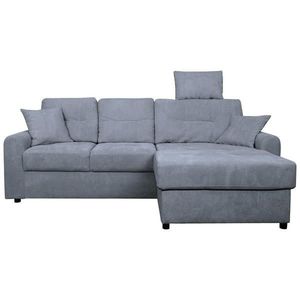 Carryhome ROHOVÁ SEDAČKA, textil, modrosivá vyobraziť