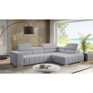 Livetastic ROHOVÁ SEDAČKA, textil, sivá vyobraziť