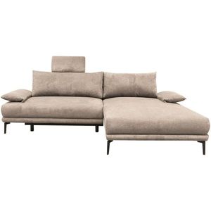 MID.YOU ROHOVÁ SEDAČKA, textil, béžová vyobraziť